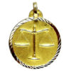 Colgante Horoscopo Libra Oro 18k