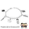 PULSERA PLATA DE LEY DE LA GRADUACIÓN