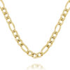 Cadena Cartier plano de Oro 18k