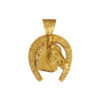 Colgante Oro 18k Herradura caballo