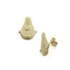 Pendientes Oro 18k virgen rocio