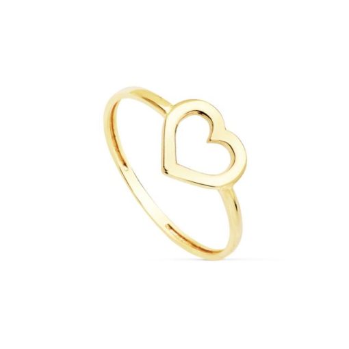 Anillo Oro 18k corazon