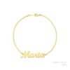 Pulsera Oro 18k nombre