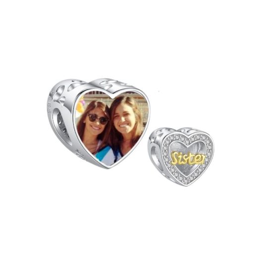 Charm sister personalizado plata