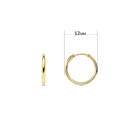 Aros Oro18k cruz con circonita