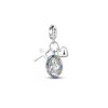 Charm plata virgen