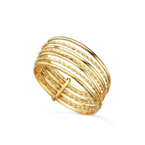 Anillo Oro 18k semanario 