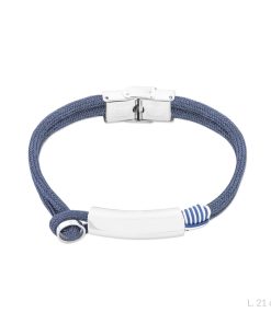 Pulsera de Acero azul